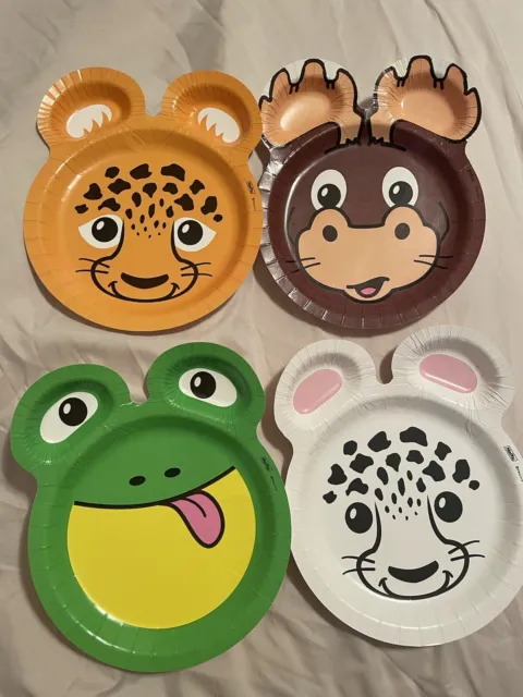 LSuperSonicQ on X: New Video  Zoo Pals Paper Plates - From Fad