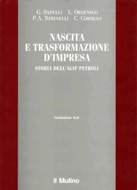 NASCITA E TRASFORMAZIONE D'IMPRESA Storia dell'AGIP Petroli 1993 STORIA AGIP ENI
