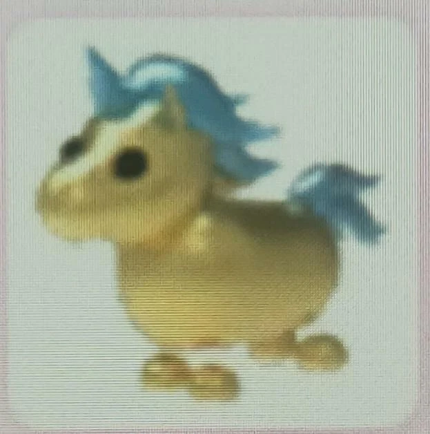 ROBLOX - ADOPT Me - Golden unicorn EUR 4,08 - PicClick FR