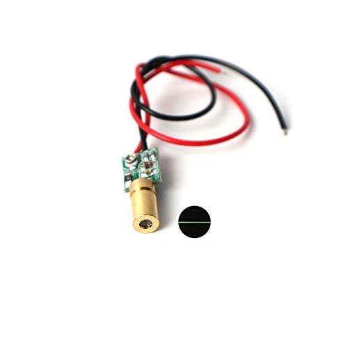 520nm green line laser module industrial laser module adjustable focus 6mm-li...