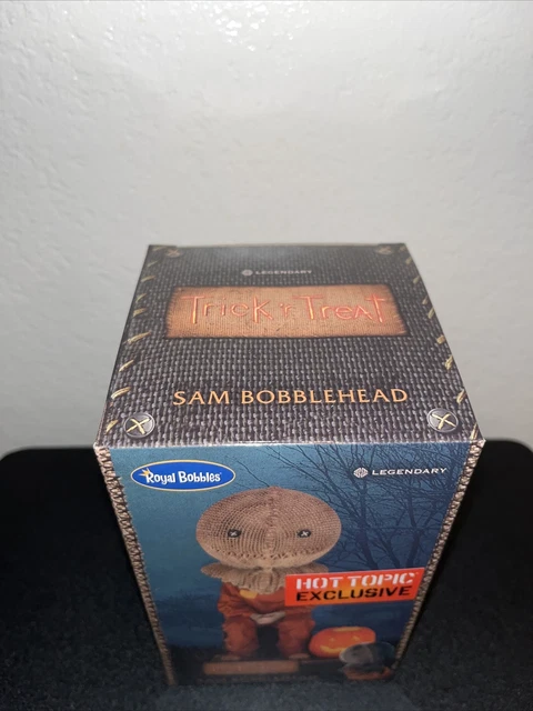 SAM Trick r Treat  Hot Topic Exclusive Halloween Bobblehead Royal Bobbles 2022 4