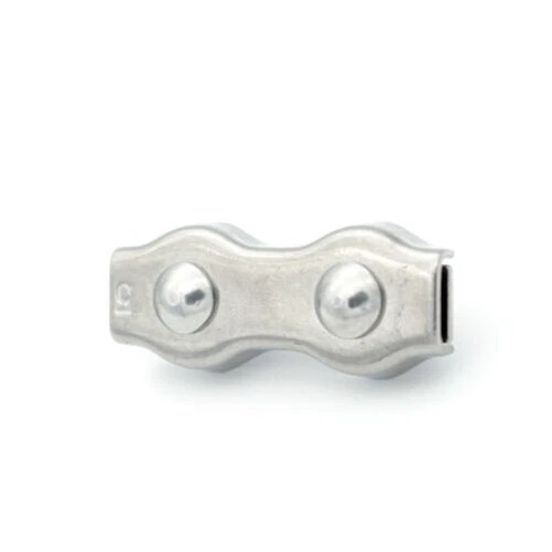 Fil Bloqueur Duplex Inox Agrafe 4A Serre-Câble de Traction Corde 3