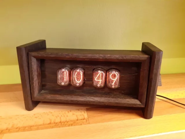 Nixie Clock IN12 tubes by Monjibox