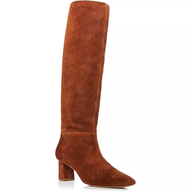 3.1 Phillip Lim Womens Tess  Corduroy Suede Knee-High Boots Shoes BHFO 4891