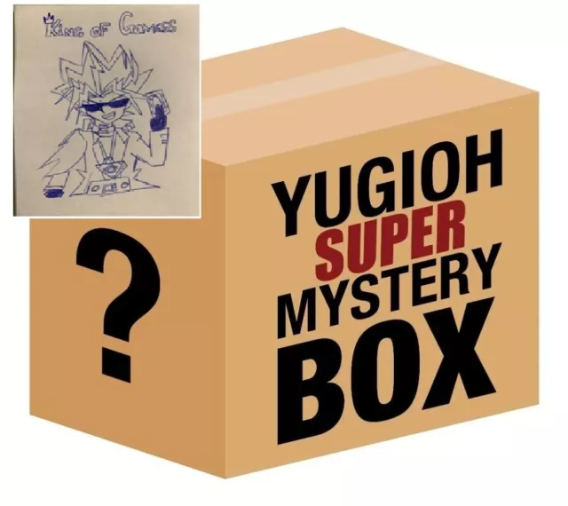 Yugioh $300 Super Value Mystery Lot Booster packs Deck NEW foils holo NM sleeves