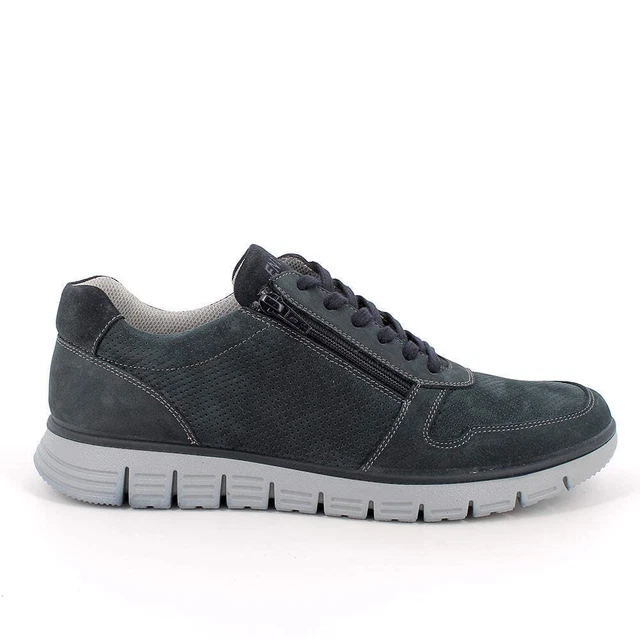 Scarpe Enval Enval Soft U.Elliot ENVAL, Mocassino Uomo, Blu, 42 EU Polacchine Nere Con Lacci