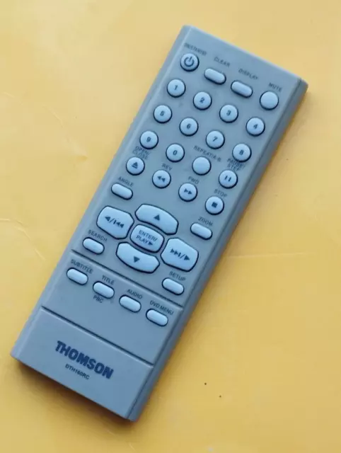 Télécommande LECTEUR DVD   Thomson DTH160E, DTH160RC, DTH161B