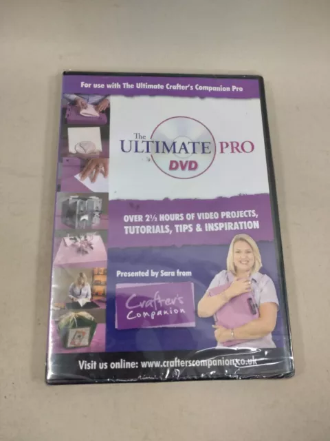 Crafter's Companion The Ultimate Pro Dvd 2 1/2 Hours Of Video Projects/Tutorials