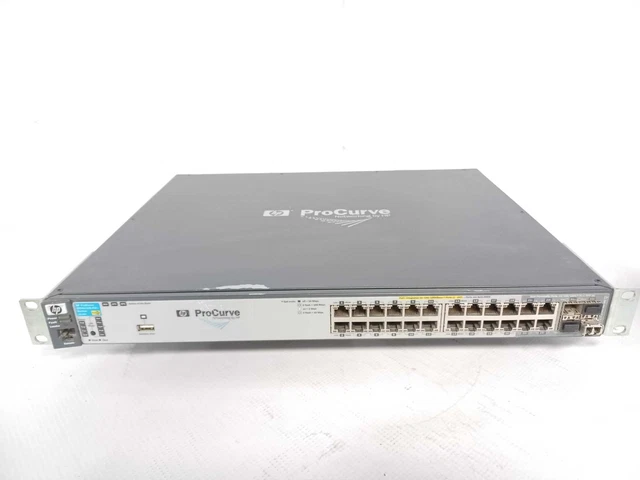 HP ProCurve 2910al-24G-PoE+ J9146A Gigabit PoE+ Switch w/ Bracket  _
