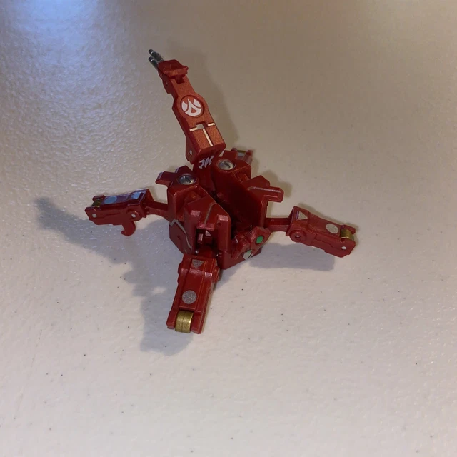 Bakugan Spyderfencer Red Pyrus Maxus Dragonoid Trap Battle Brawlers 009 Bakugan Spyderfencer Red Pyrus Maxus Dragonoid Trap Battle Brawlers 009