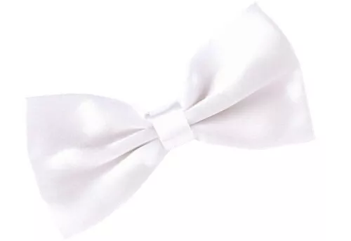 Kinderfliege Anzug Party Hochzeit Fliege Schleife Konfirmation gebunden Neu Weiß