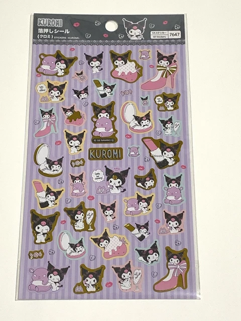 SANRIO STICKERS HELLO kitty kuromi my melody sanrio character JAPAN ...
