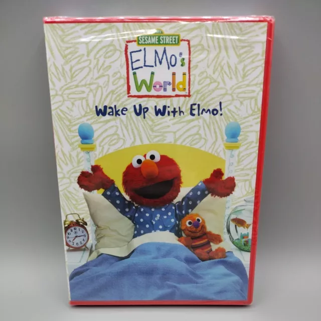 ELMO'S WORLD WAKE UP WITH ELMO! PBS Sesame Street Elmo Rare DVD SEALED ...