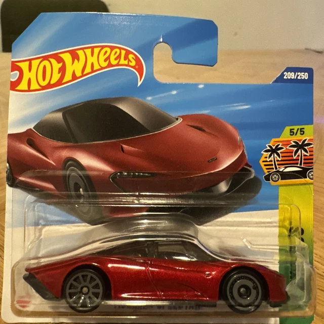 Hot Wheels McLaren Speedtail HW Exotics 2/10 – Modellauto, Short Card (227/250)