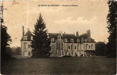 CPA AK La Croix St-Leufroy - Facade du Chateau (478268)
