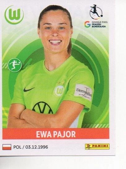 Panini Frauen Bundesliga 2023-2024 Sticker - Sammelalbum + 10 Stickertüten