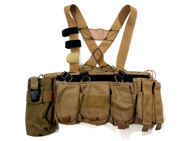 DEVGRU Modified Diamondback Tactical BattleLab Low Vis Rack Chest Rig Coyote SOF