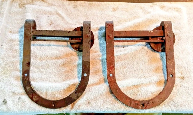 Vintage Amish Barn Door Rollers