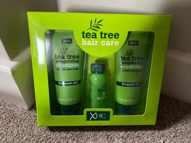 Xhc Xpel Tea Tree Hair Care Shampoo Conditioner & Hair Treatment Christmas Gift