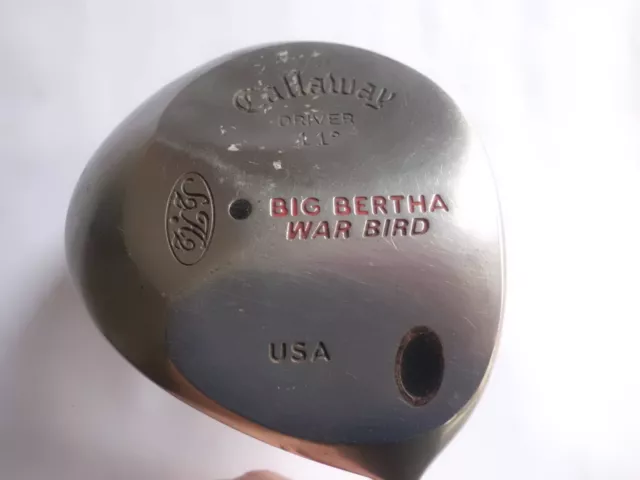 Pre~Loved Callaway Big Bertha War Bird Driver ~ 11' Loft ~Memphis 10 Steel Shaft