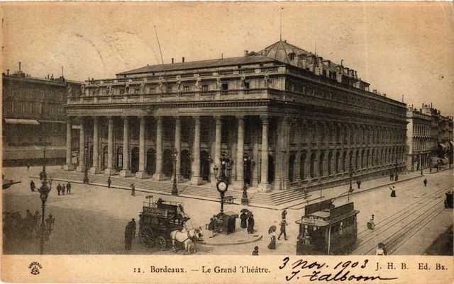 CPA Gironde BORDEAUX La Grand Théatre (982463)