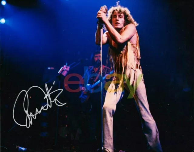ROGER DALTREY Signed Autograph 8x10 Photo The Who reprint