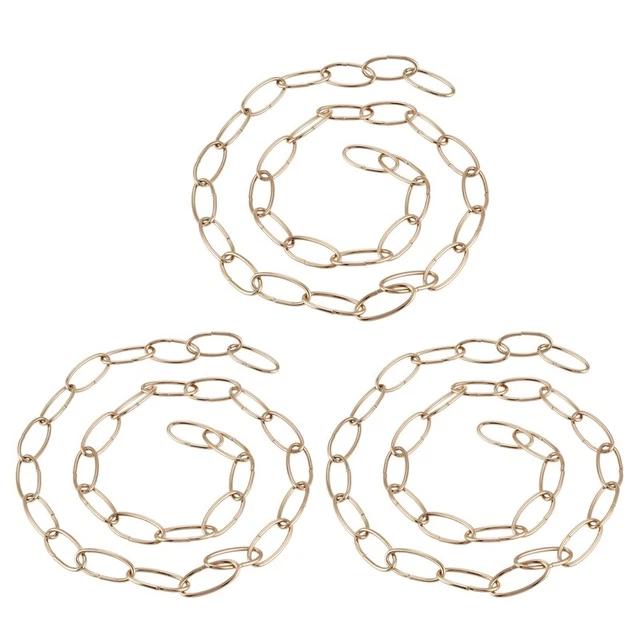 3pezzi 1M Catena Resistente per Lampada A Sospensione Vintage Lampadario, O3125