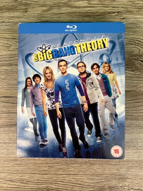 COFFRET BLU RAY - THE BIG BANG THEORY - SAISON 1 A 6 - VO & english ...