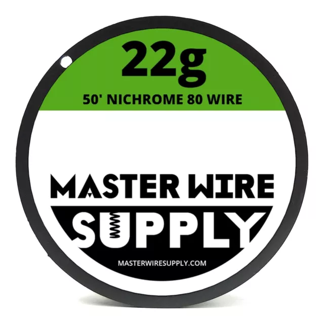 Mixed 550 Feet of Nichrome 80 Wire 22,24,26,28,30,32,34,36 Gauge Pack 2