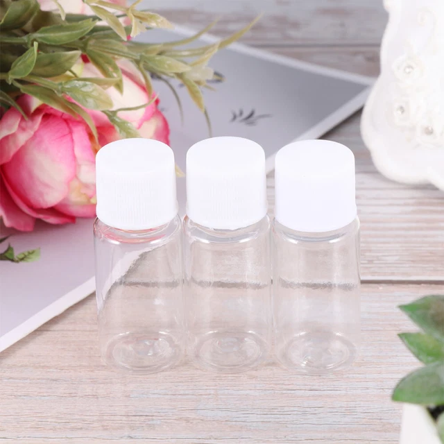 25 Pcs Mini Shampoo Bottles Refillable Sample Filling Empty