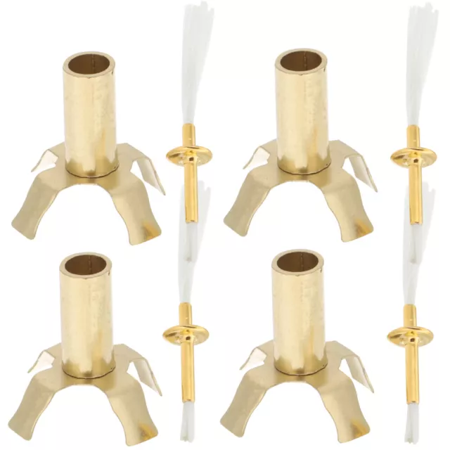 1 Set von Metall Docht Halter Kerze Docht Halter Für Öl Lampe