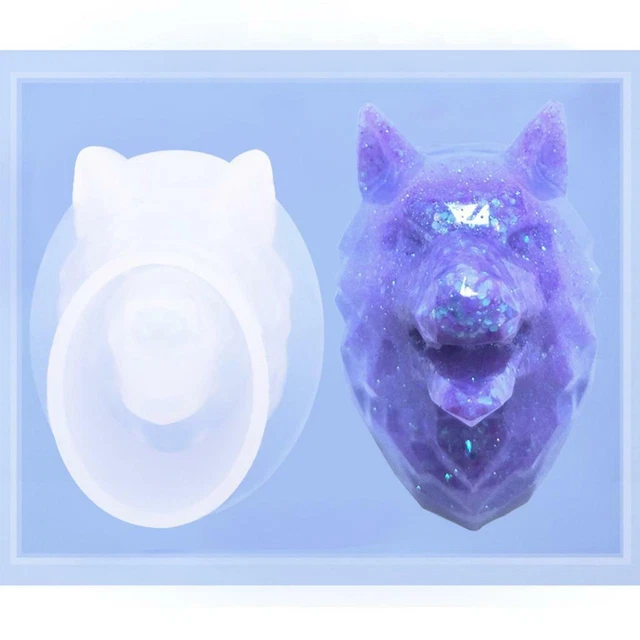 3D Wolf Shape Silicone Mold Baking Mold Chocolate Cake Mold Sugar Fondant Cake