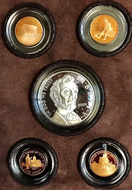 2009 Lincoln Coin and Chronicles Proof Set U S Mint w/COA, OGP &Sleeve
