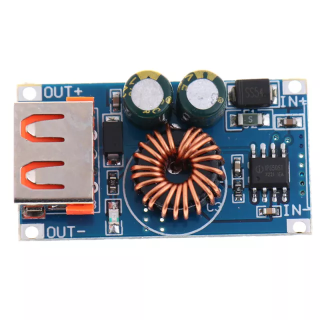 USB DC Step Down Module 12V 24V To QC3.0 Phone Fast Charge for Huawei Samsung`uk