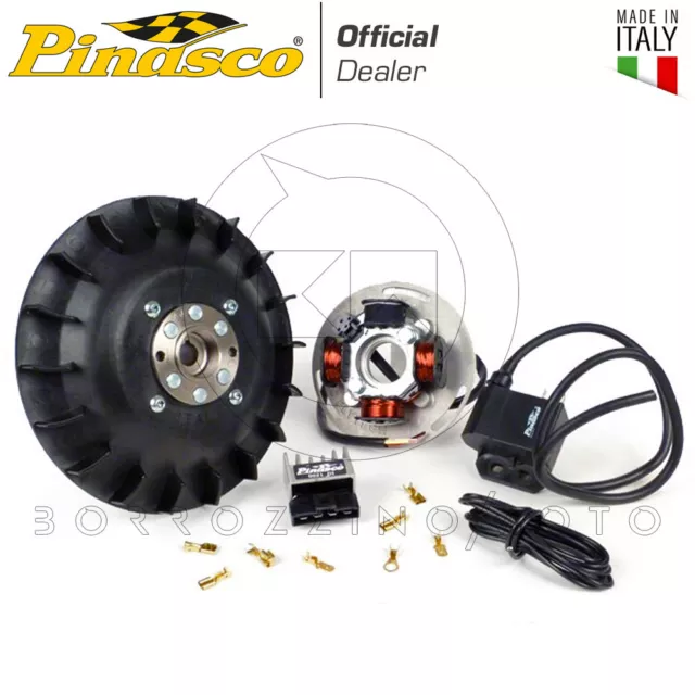 PINASCO Set Zündung Elektronik 12V Schwungrad 1,6 KG Flytech VESPA Px 150