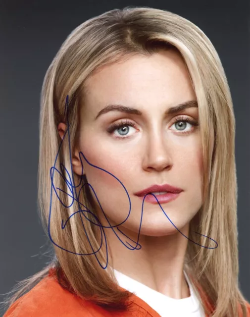 Taylor Schilling Signed 10x8 Photo Orange Is The New Black AFTAL#217 OnlineCOA