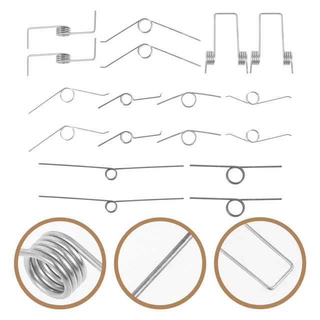18PCS TORSIONAL SPRING Small Spring Torsional Spring Trash Can Lid