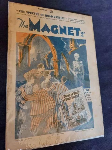 Vintage Magnet Comic 16 SEPTEMBER 1933 Greyfriars Billy Bunter Harry Wharton1335