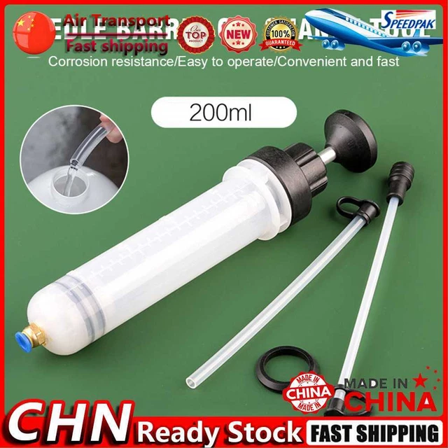 200ml/500ml Car Fluid Extractor Portable Syringe Type Auto Tools (200ML) Fr