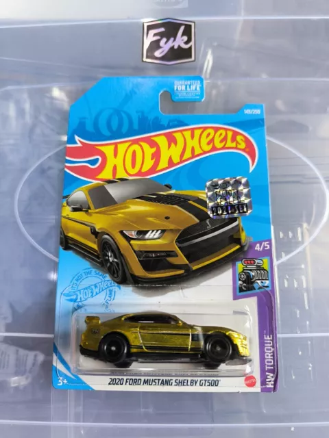 HOT WHEELS 2020 Ford Mustang Shelby GT500 Super Treasure Hunt. With