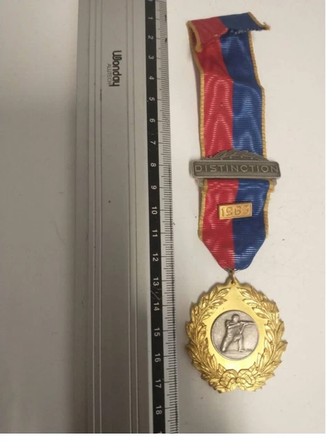 Médaille De Tir Fédéral Lausanne 1954 Général Guisan