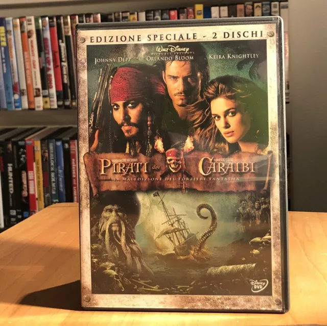 Pirati Dei Caraibi La Maledizione Del Forziere Fantasma (2006) 2 Dvd Come Nuovo