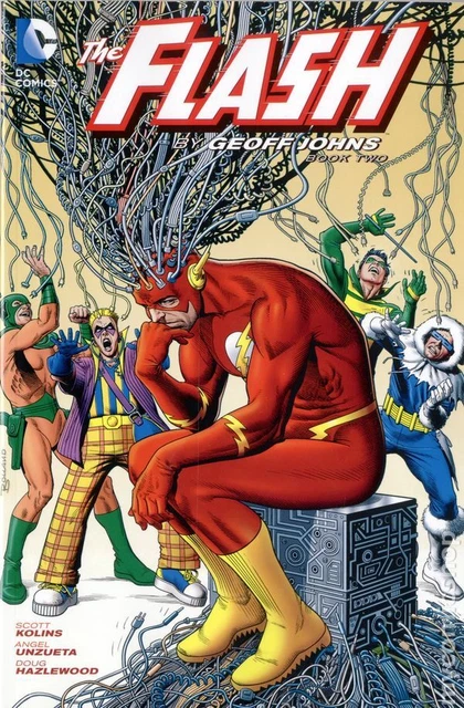 Flash TPB By Geoff Johns 2-1ST FN 2016 Stock Image