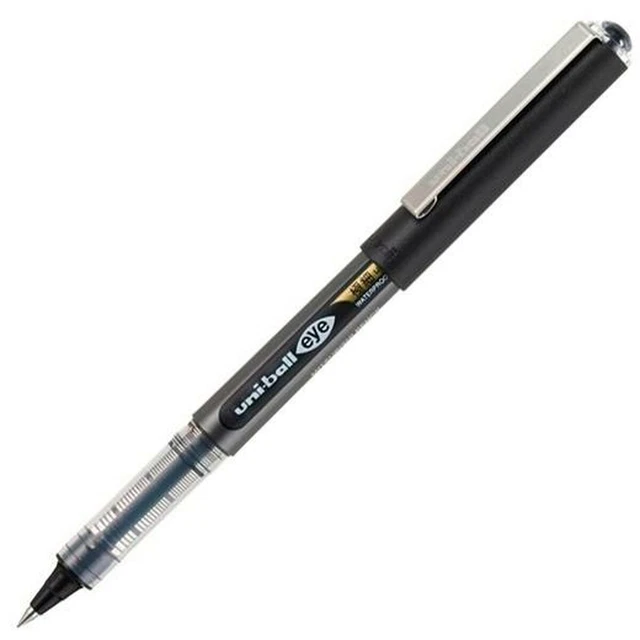 Flüssigtintenstift Uni-Ball Eye Ultra Micro UB-150-38 Schwarz [12 Stück]