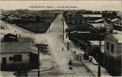 CPA AK MAROC CASABLANCA - Avenue mere sultan (117859)