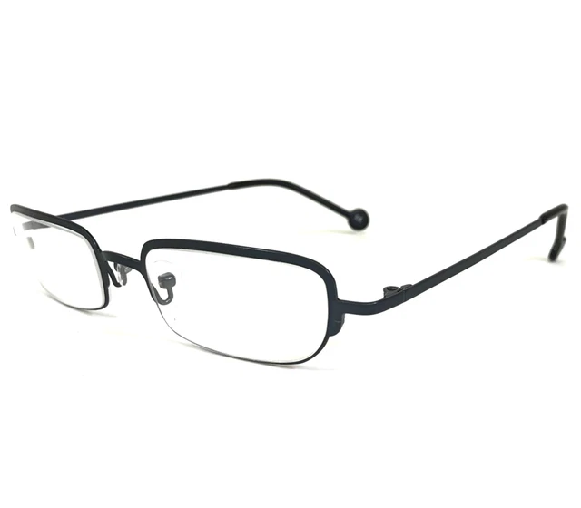 New MaxStudio MS 161M Navy  Navy Blue Frame Semi-Rimless/Size 52-15-135/NWT Eyeglass Frames, Vision Care, Health & Beauty - PicClick main image 4