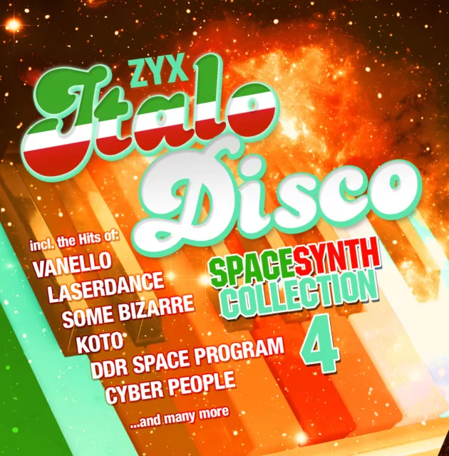 CD ZYX Italo Disco Spacesynth Collection 4 von Various Artists 2CDs