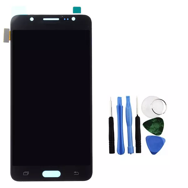 Pour Samsung Galaxy J5 2016 LCD Display Touch Écran Digitizer Black J510 + Tools