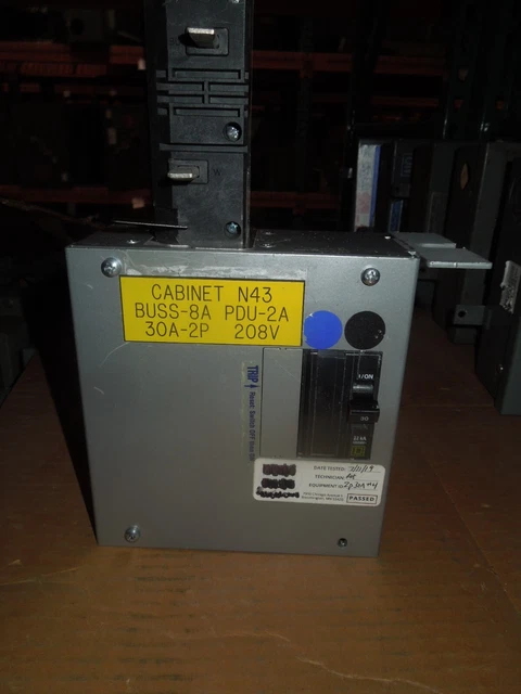 StarLine CB225HE12-L630-4 30 Amp T3 Busway Tap Box – 22kA (Used)