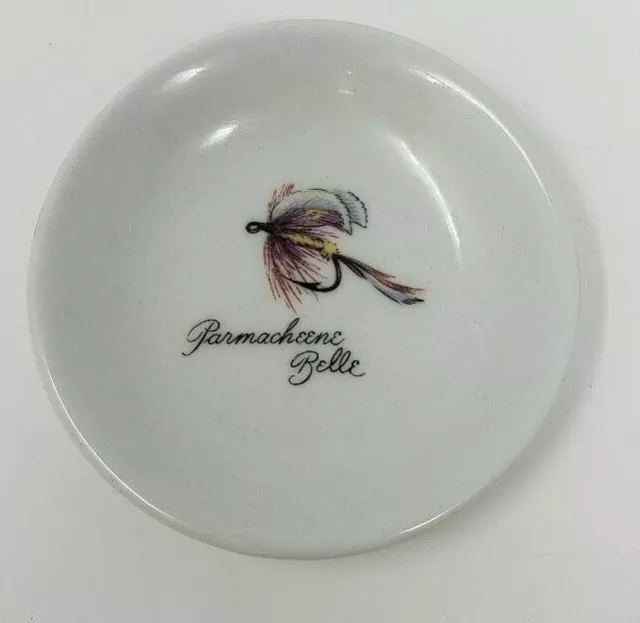 Parmacheene Belle Trinket Dish 3 1/4” Decorated by Delano Studios China